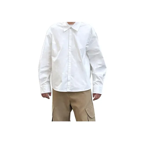 MORii Белый Унисекс Рубашки