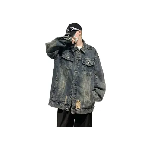 PWUE Темно-синий Унисекс Куртки