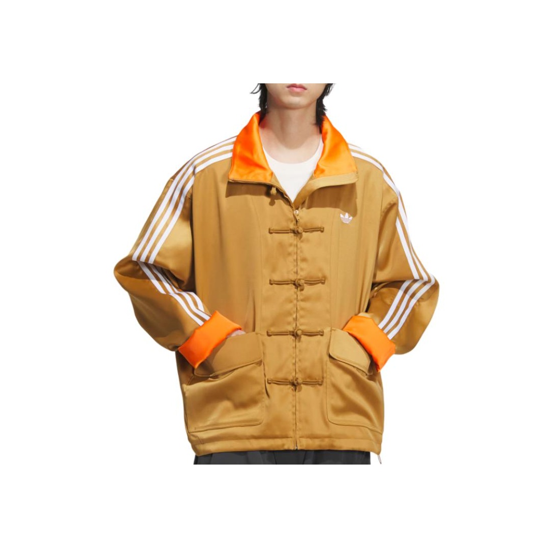 Adidas Originals Satin Куртки Drop-Shoulder Длинный рукав