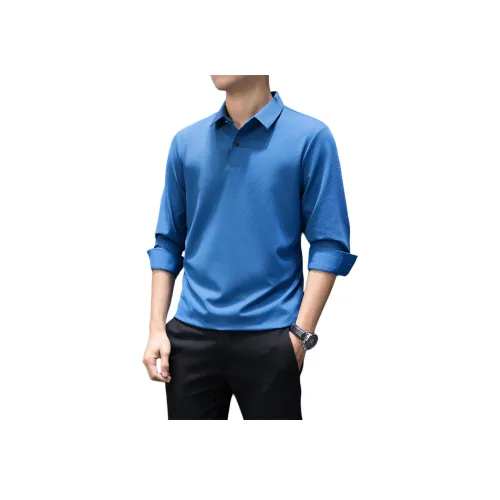 PERDONTOO Длинный рукав Polo для мужчин