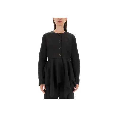 UMA WANG Черные Женские Рубашки