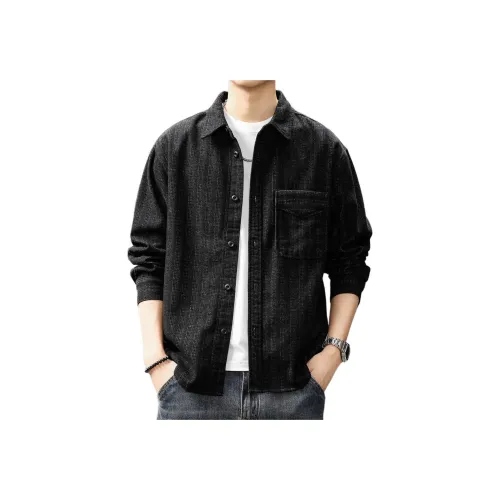 GUISE Черный Унисекс Рубашки