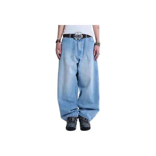 Jaded London Синий Сапфир XL Colossus Джинсы Мужские