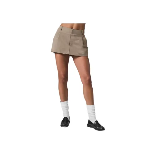 Alo Yoga Повседневные короткие юбки Женские Гравий