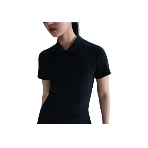 NIKE Черные Женские Поло