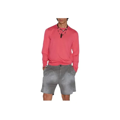 DSQUARED 2 Surfboard Шорты Повседневные шорты Мужские Серые