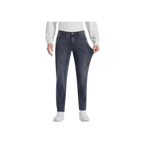 LESS IS MORE Синий Серый Мужские Джинсы