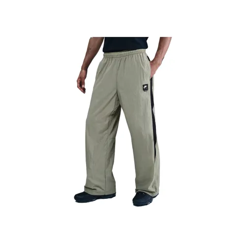 Nike Ткани вязаные Зеленый/Черный Мужские Повседневные Штаны