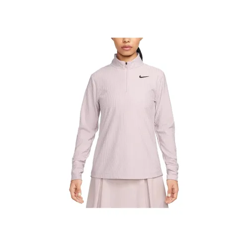 NIKE Dri Fit ADV Платина Фиолетово-черный Женская одежда для гольфа