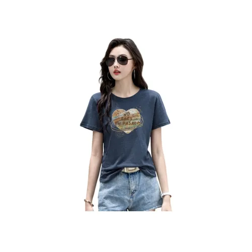 SIXUSICHOU Женские футболки с коротким рукавом