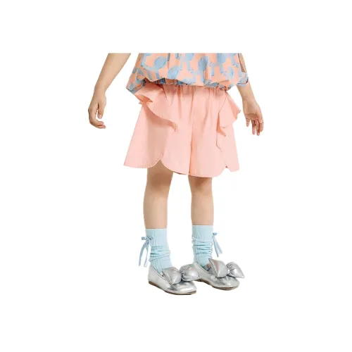 Woobaby SS25 Шорты для детей 3-7 лет персиково-розовый