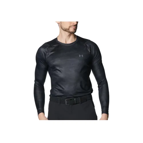 Under Armour Iso CHILL T Рубашка Мужская Черная