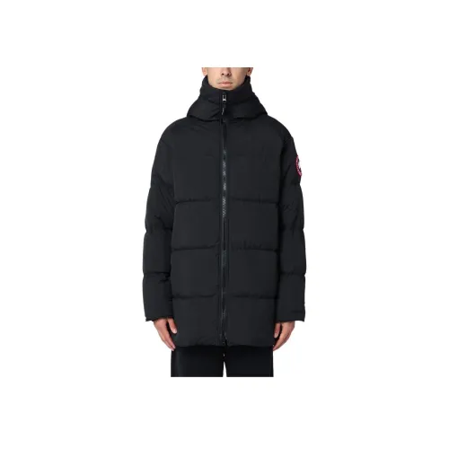 Canada Goose Lawrence Series Down Jacket Parka Coat Men's Black