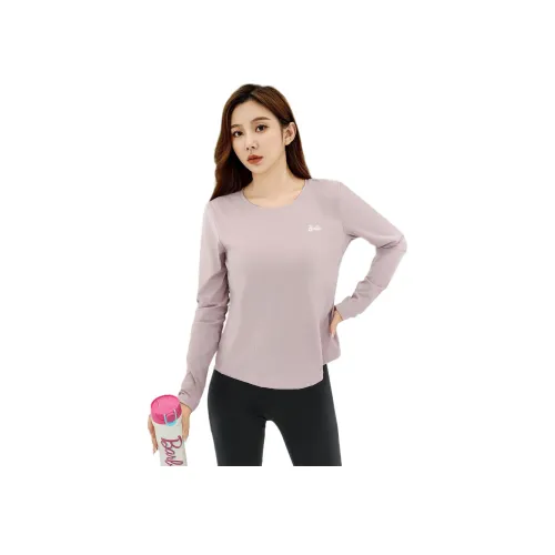 Барби Остин Фиолетовая Женская Йога Т-рубашка