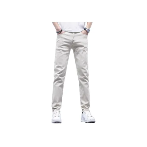 CHENYING Шампанское абрикосовый Мужской Джинсы