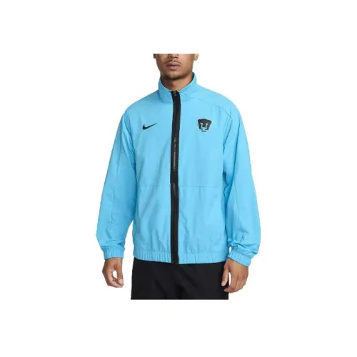 nike Pumas UNAM Revival Third Куртки Пальто Мужской Синий