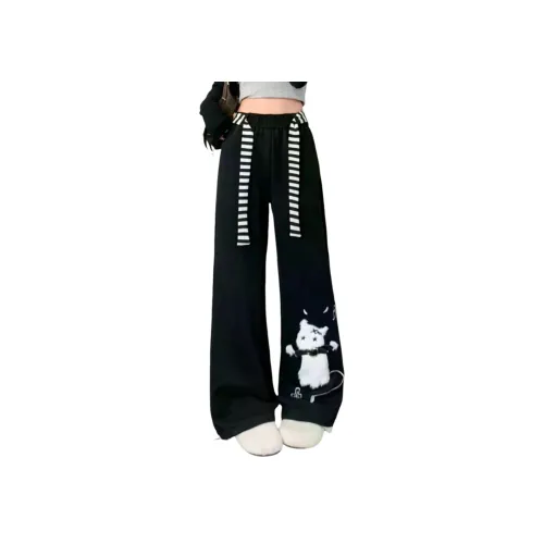 BVODE Черные Женские Повседневные Штаны