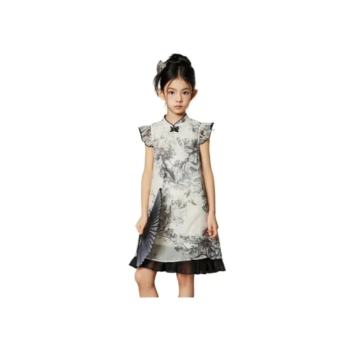 ASK Черный Kids Ципао