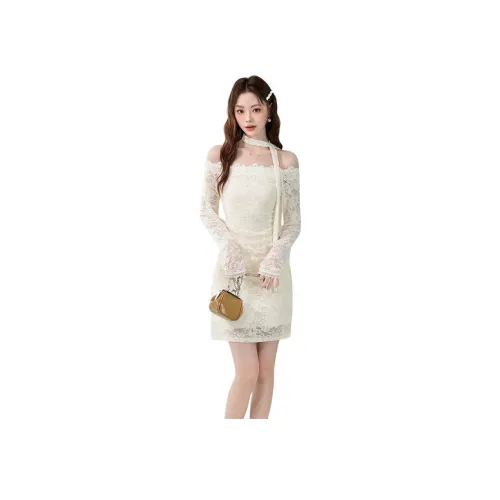 ZUKIZUKI Длинное платье с длинными рукавами женское