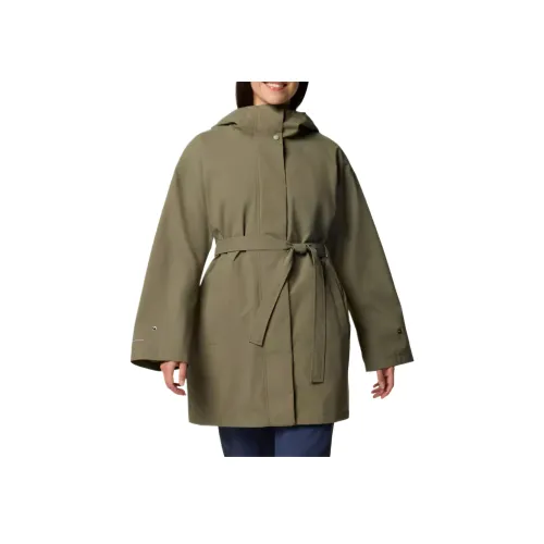 Columbia Зеленый Женский Тренч