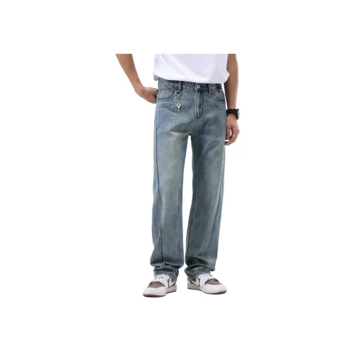 MEXISHION Синие Унисекс Джинсы