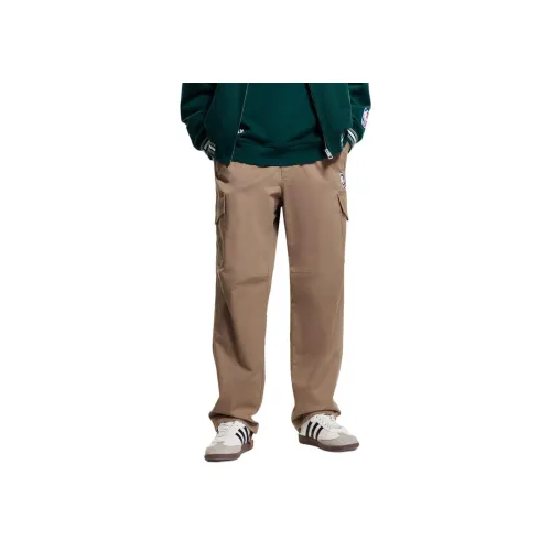 JACK JONES· X NBA Повседневные брюки Мужские Красный Коричневый