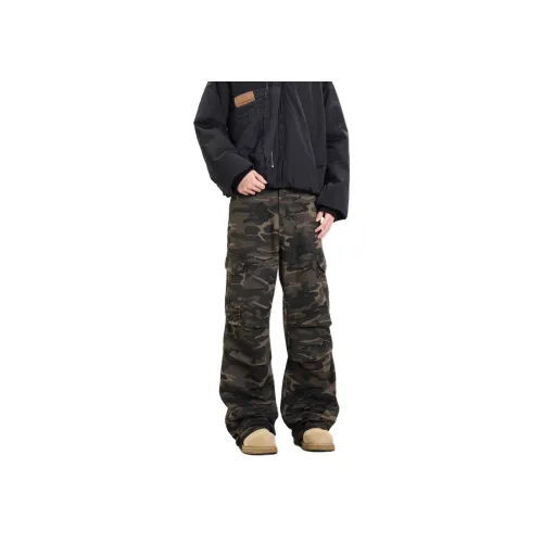 DAFK Армейский зеленый Мужские Джинсы