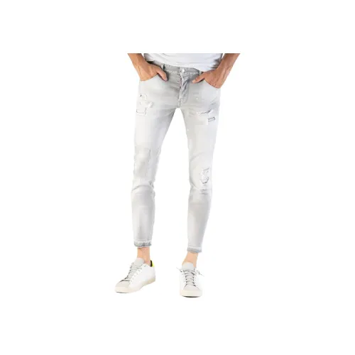 DSQUARED 2 Gray Men's Jeans DSQUARED 2 Серый Мужской Джинсы