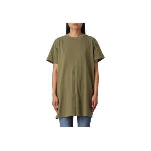 TWINSET Milano T Рубашка Женская Оливково-зеленая