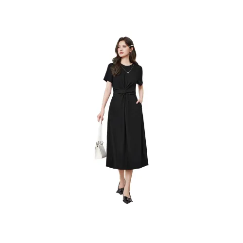 Love To Serve Короткий рукав Платье Женское