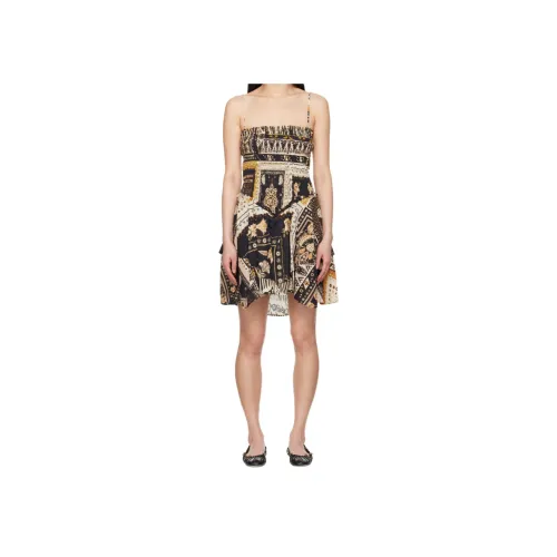 ISABEL MARANT ETOILE Женские Слиплатья Охра