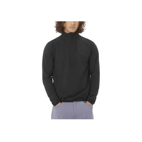 SALOMON ESSENTIAL LIGHTWARM Альпинизм Одежда Мужская Черная