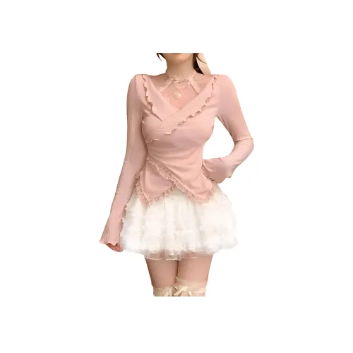 ONE PASS STUDIO Комплект с юбкой Женские Розовый