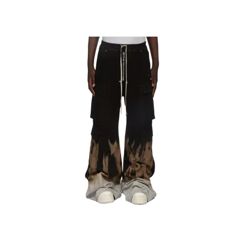 Rick Owens DRKSHDW FW24 Джинсы Мужские Черные