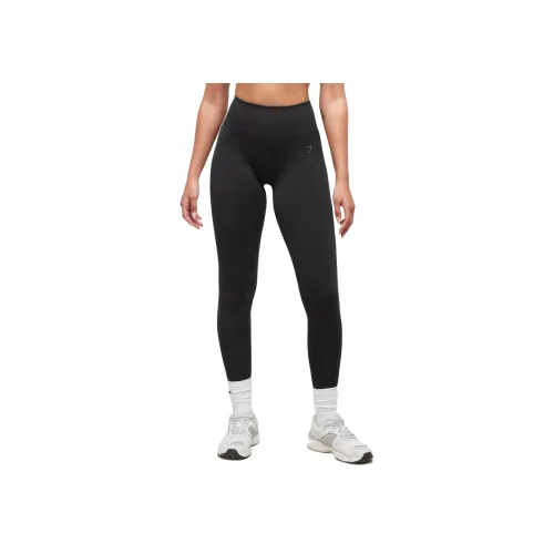 GYMSHARK Черные Женские Спортивные Брюки