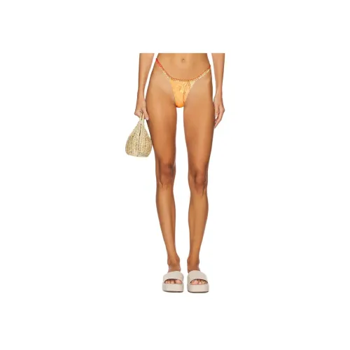 Jaded London Оранжевый Желтый Женские Бикини
