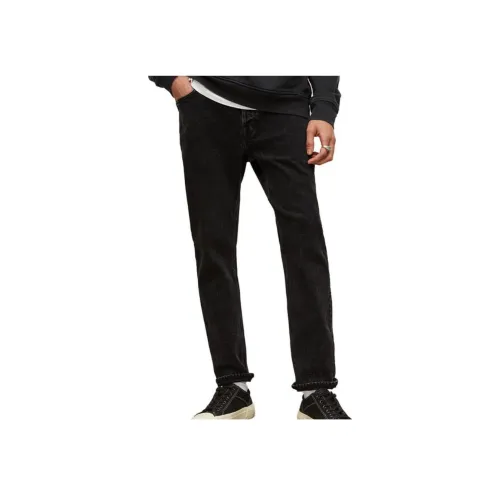 ALLSAINTS Черный ACID Черный мужской Джинсы