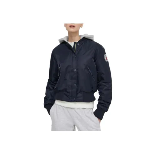 SUPERDRY Куртки Пальто Женские Морской Синий