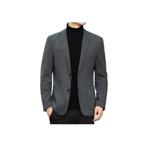 FORTEI Бизнес-костюм мужской серый