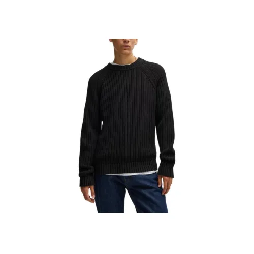 Hugo Boss Черные Мужские Свитера