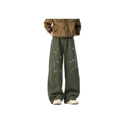 AOPAISHARK Унисекс Джинсы