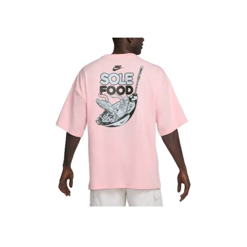 Nike Sportswear Пастельно-розовые Мужские T-рубашки