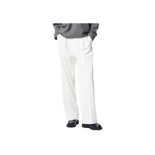 UNIQLO Повседневные брюки Женские Белые