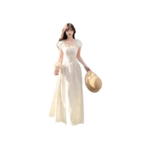 The Temptation Of The Muse Короткий рукав Платье Женское