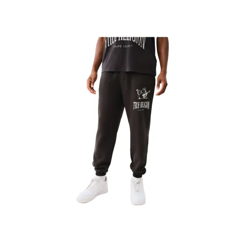 TRUE RELIGION Повседневные брюки Мужские Черные