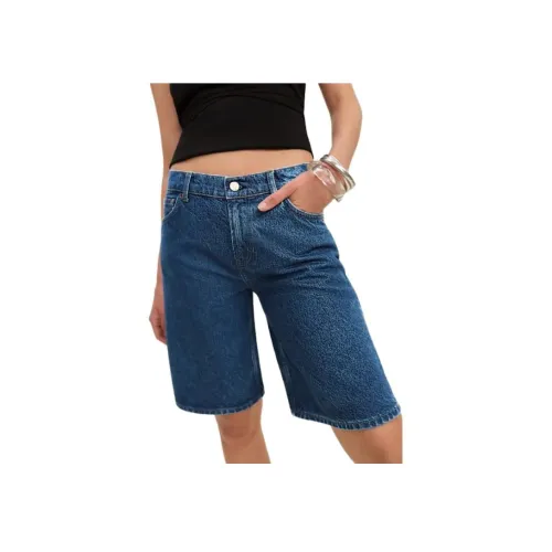 Reformation Finley Low Шаговый шов 11' Baggy Jorts Джинсовые шорты Женские