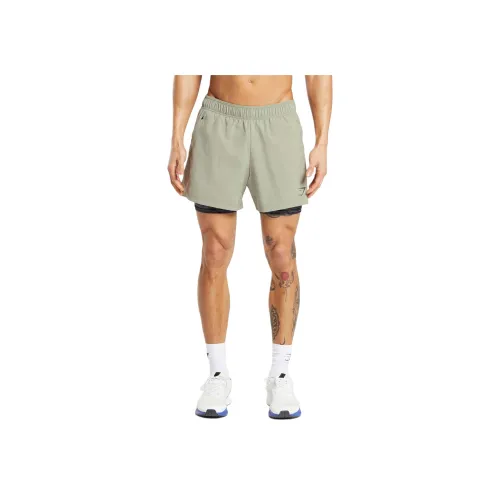 GYMSHARK Спортивные шорты 5' Мужские асфальтовый серый