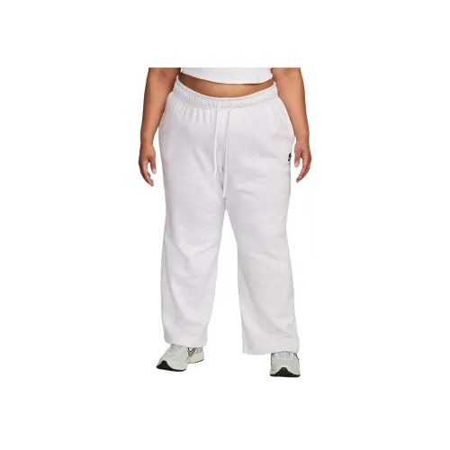 Nike Sportswear Club MID Шаговый шов Широкие брюки Тренировочные штаны Вязаные тренировочные штаны Женские Береза Фотиния