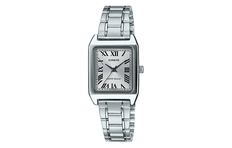 CASIO Women's Standard Series Silver Watch LTP-V007D-7B