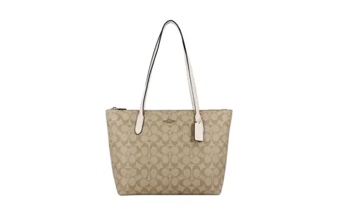 COACH Zip Top Tote